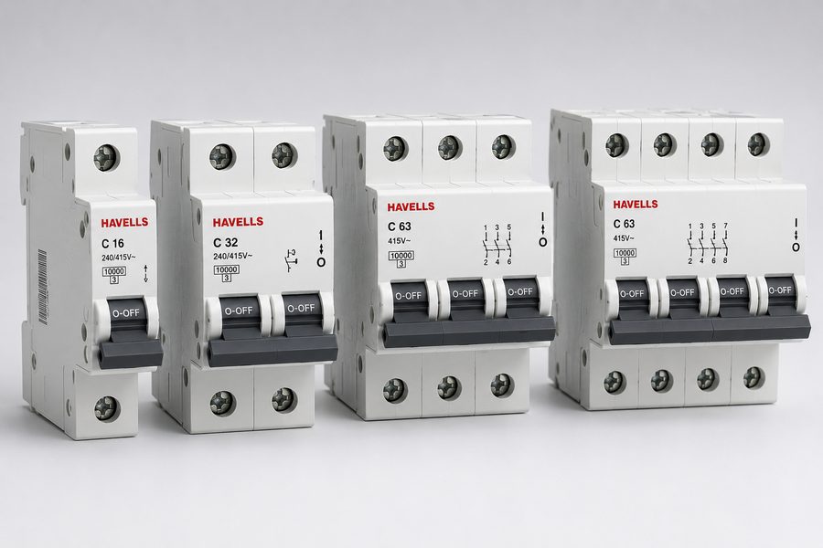 MCB and distribution board installation